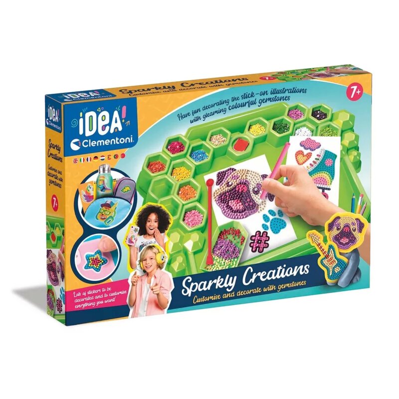 Crea Idea Brilijantne Kreacije – kreativni set za izradu nalepnica sa dragim kamenjem