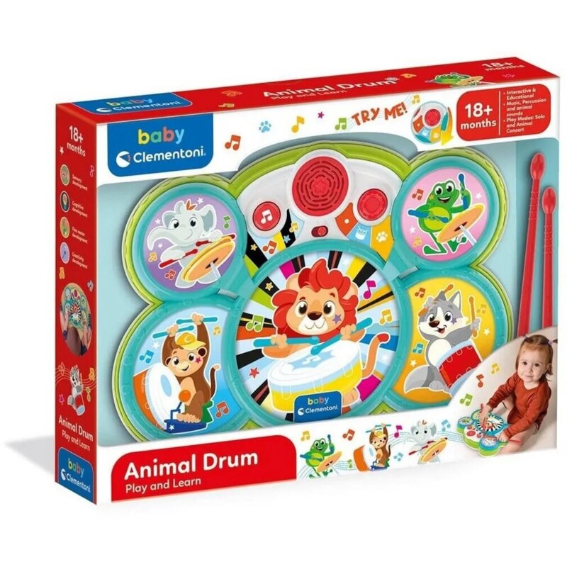 Clementoni Baby Muzički Bubnjevi za bebe