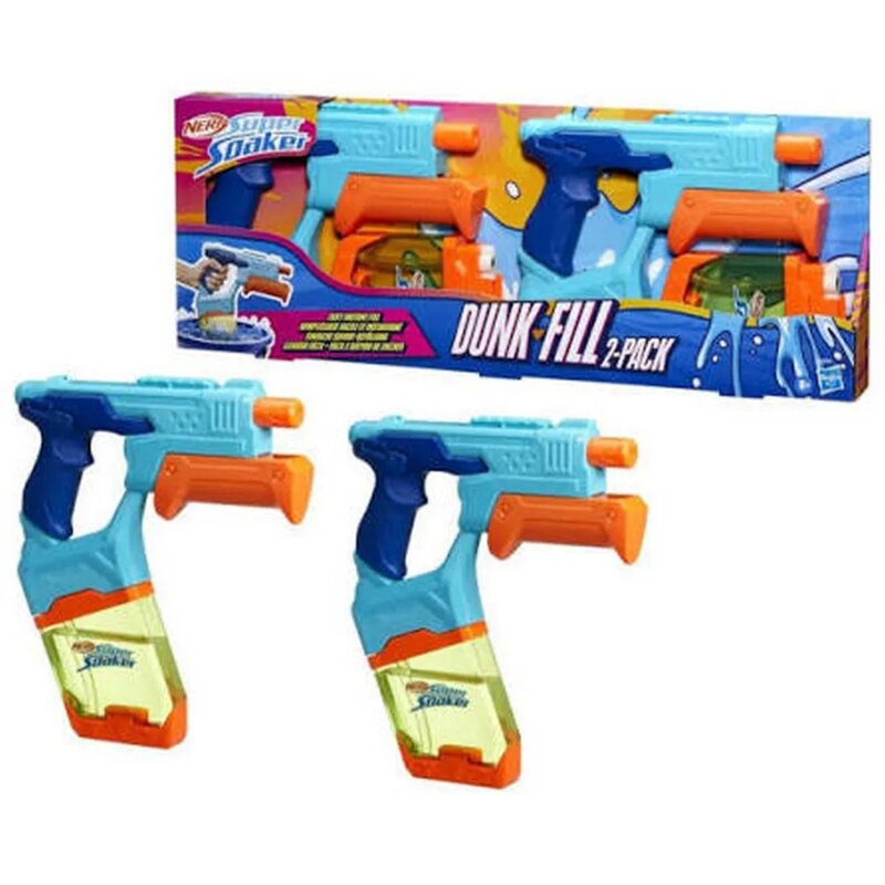 Nerf Super Soaker Dunk 'N Fill vodeni pištolj – set od 2 komada