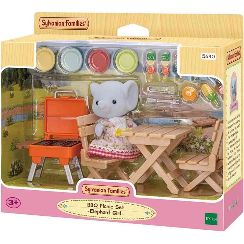 Sylvanian Families set za roštilj i piknik - Slonica