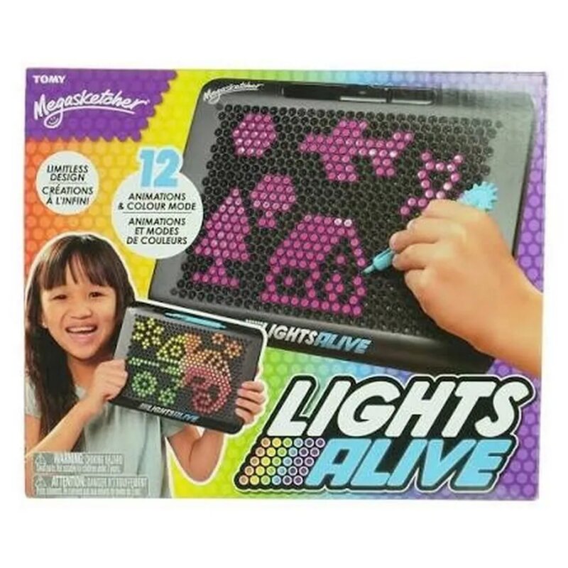 Svetleća tabla za crtanje Lights Alive, 632 tačke