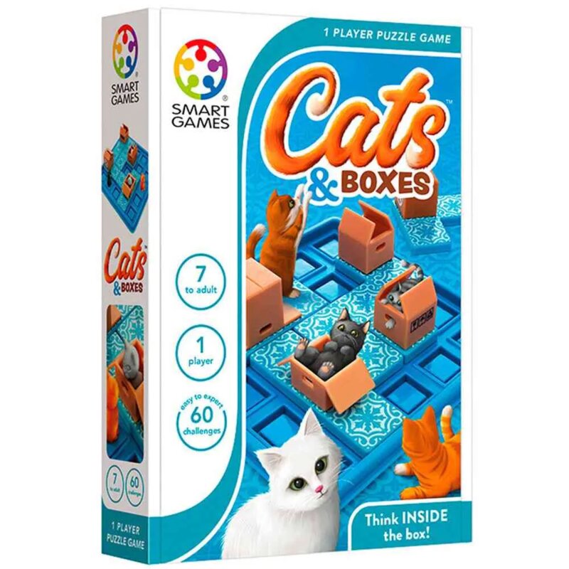Smart Games Cats & Boxes - edukativna logička igra za decu