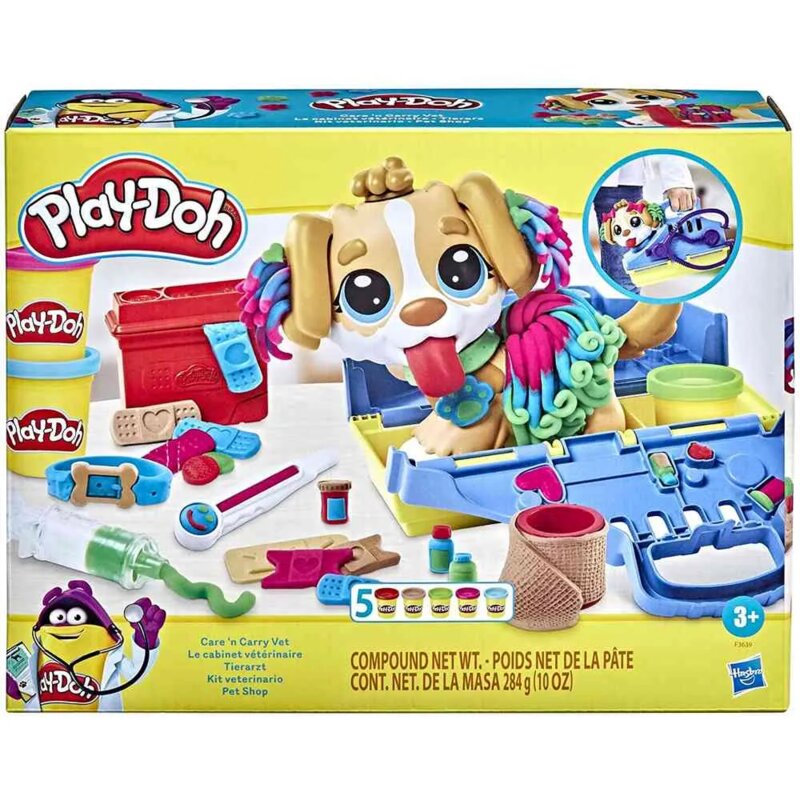 Play-Doh Care 'n Carry Vet – set za malog veterinara