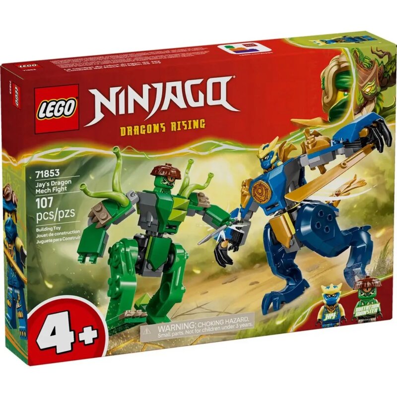 LEGO® NINJAGO® Džejova borba sa zmajevim robotom 71853