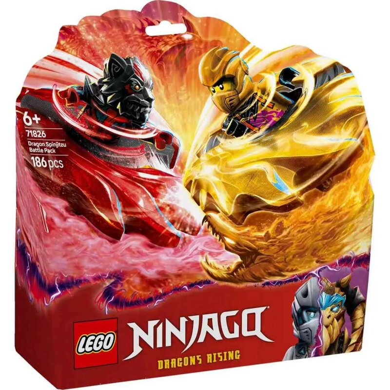 LEGO® NINJAGO Zmajska Spinjitzu bitka – komplet za borbu 71826