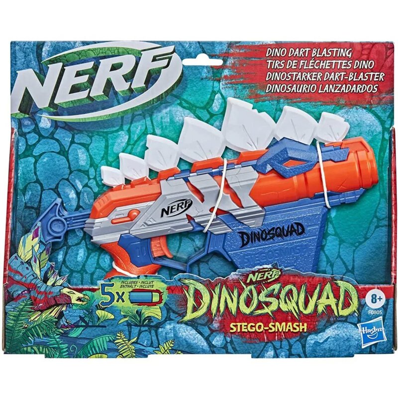 Nerf Dino Squad Stegosmash blaster sa 5 strelica