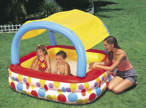 Dečiji bazen sa suncobranom (56471)