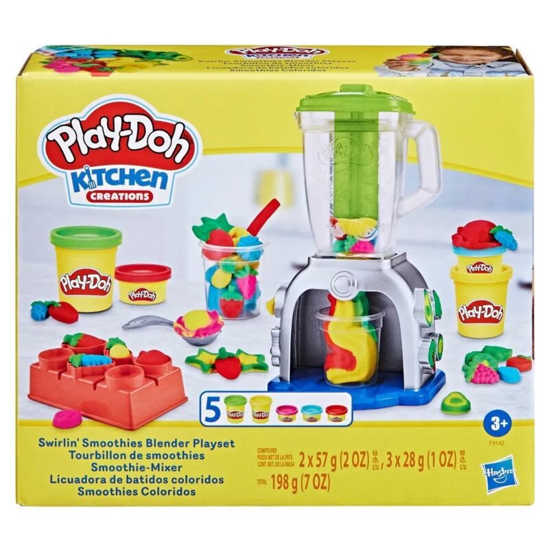 Play-Doh Svirlin' Smoothies Blender Playset – set za pravljenje smutija