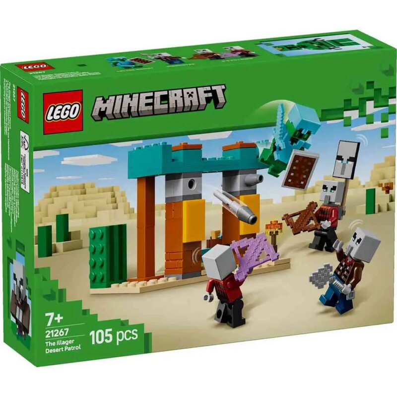 LEGO® Minecraft Pustinjska patrola seljaka