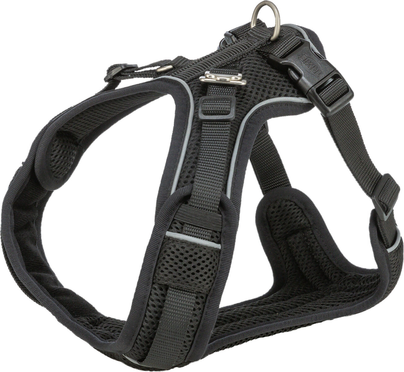 Am pojas za šetnju za pse veličina L Premium FlexMesh black TRIXIE 1989401