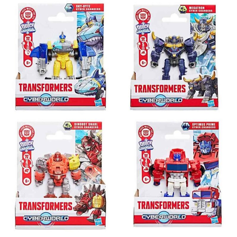 Transformers Cyberworld Cyber Changers Elita-1 akciona figura