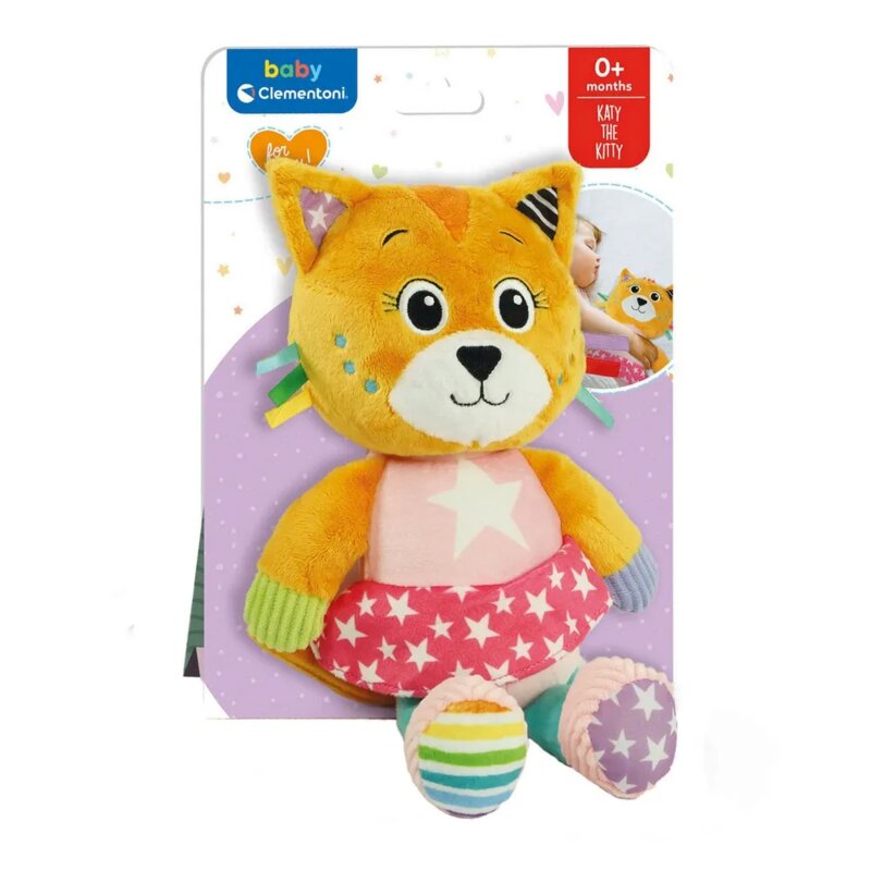 Clementoni Baby Plišana Mačka sa Grickalicom za Zube