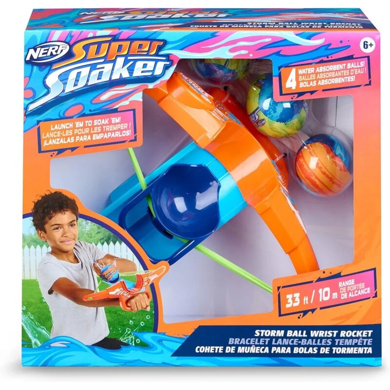 Nerf Super Soaker Storm Ball Wrist Rocket - Vodeni Lanser za Balončiće