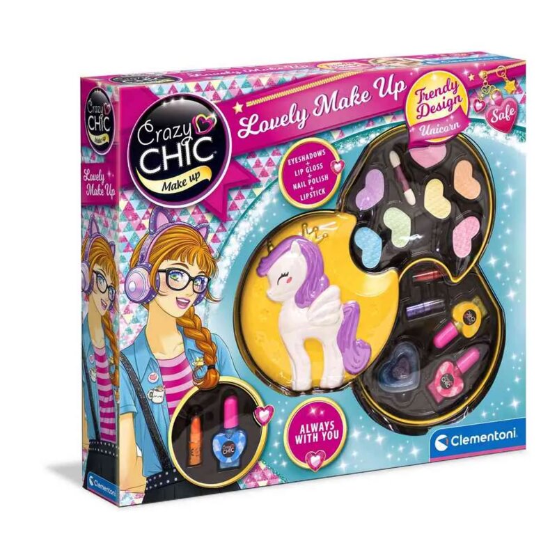 Crazy Chic Make Up paleta Unicorn – šminka za devojčice