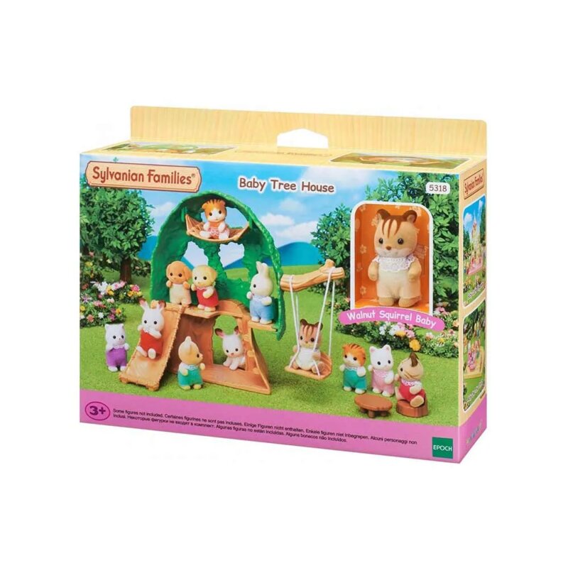 Sylvanian Families kućica na drvetu sa bebom veverice