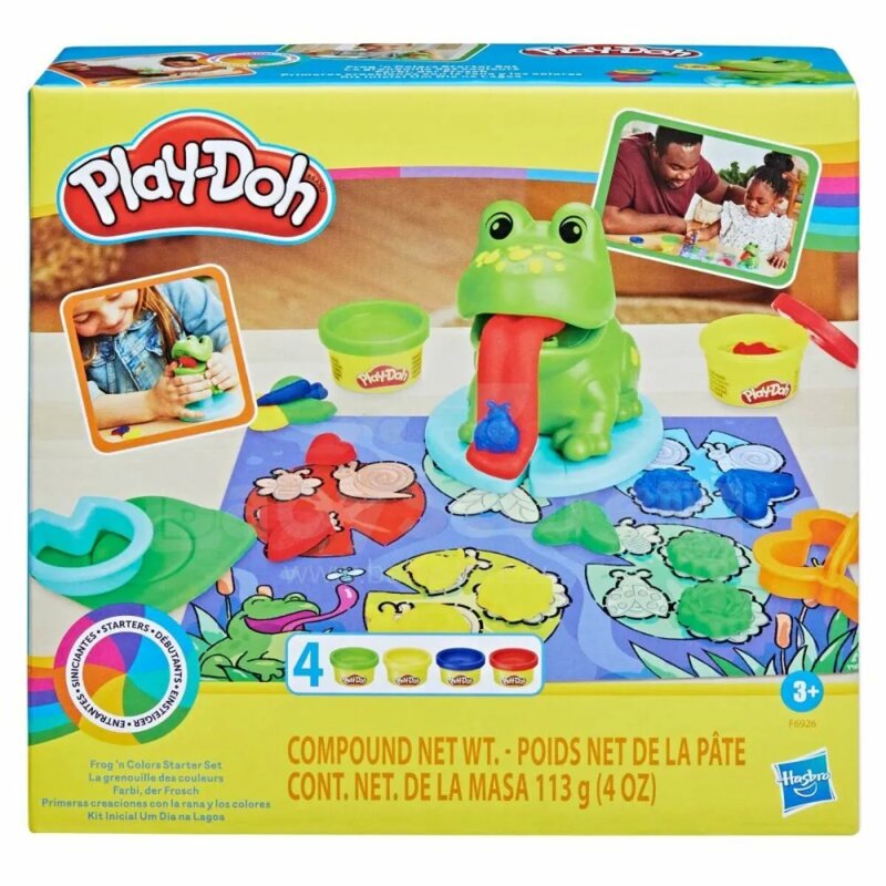 Play-Doh Žaba i boje – set za modelovanje