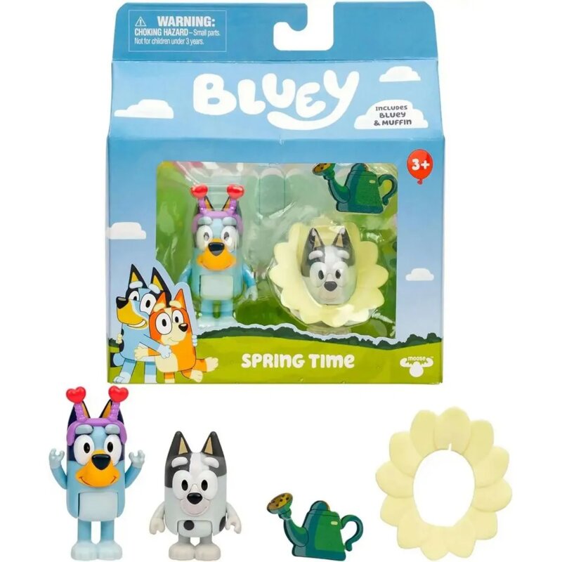 Bluey Set od 2 Figure sa Dodacima