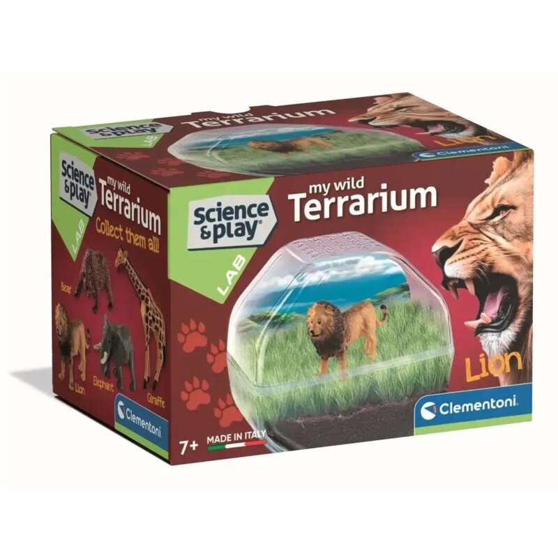 Clementoni Mini Terarijum Lav - Edukativni set za decu