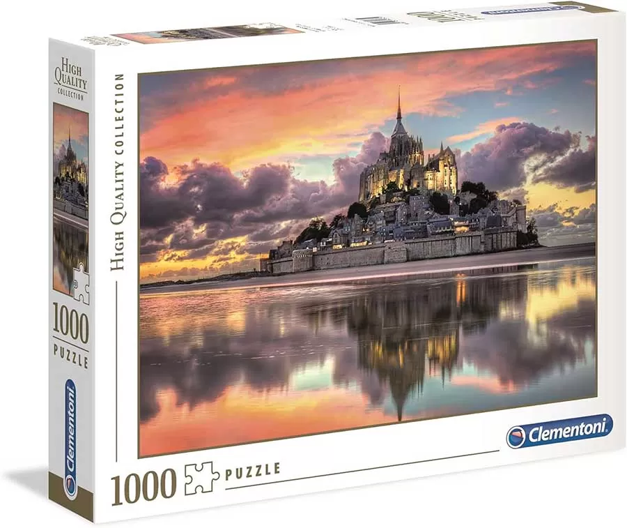 Puzzle slagalica 1000 delova Veličanstveni Mont San Mišel Clementoni HQC 39367
