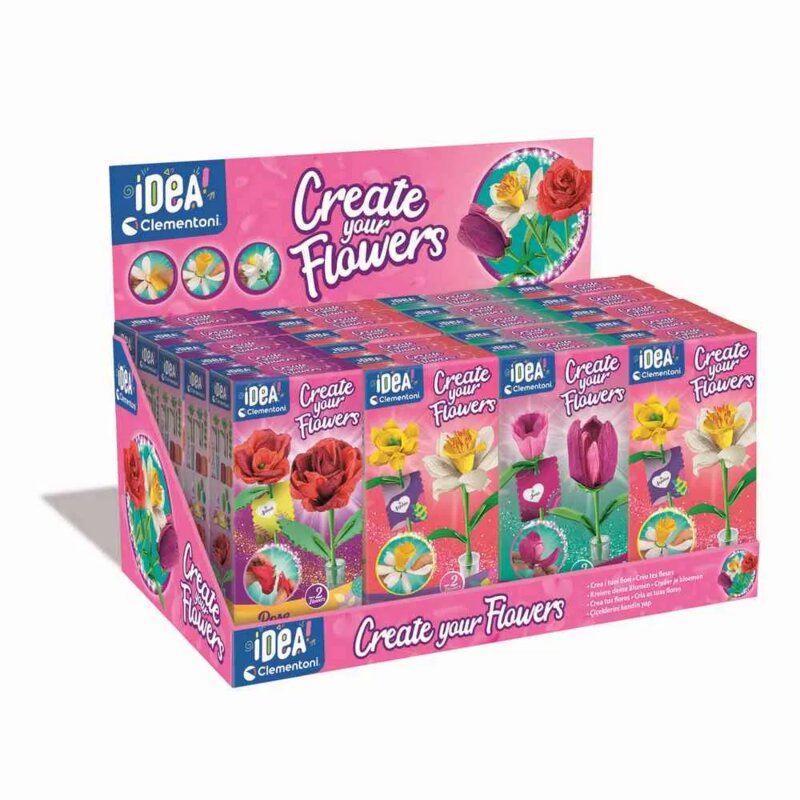 Clementoni Crea Idea – kreativni set za izradu cveća