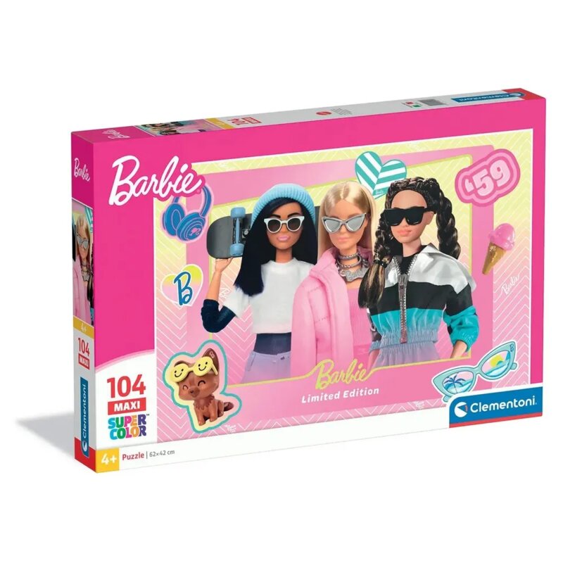 Clementoni Puzzle Barbie Maxi 104 dela