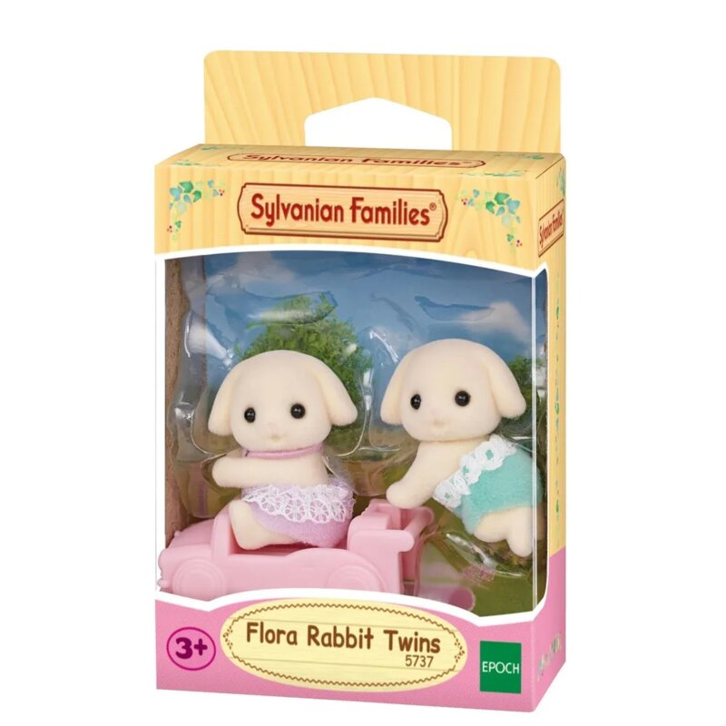 Sylvanian Families Cvetni Zečići Blizanci – Viola i Runo