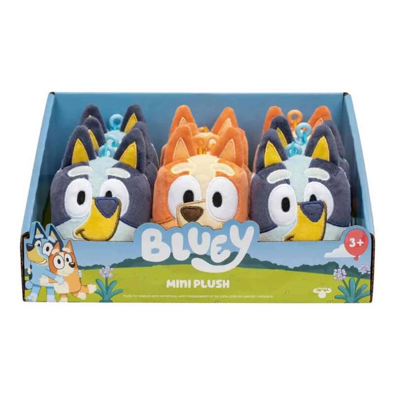Bluey plišana mini figurica za ranac, 12,3 cm