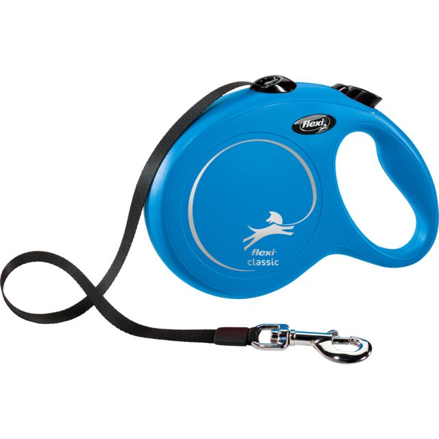 Povodac za pse do 50kg Flexi Classic blue 8m TRIXIE 11732