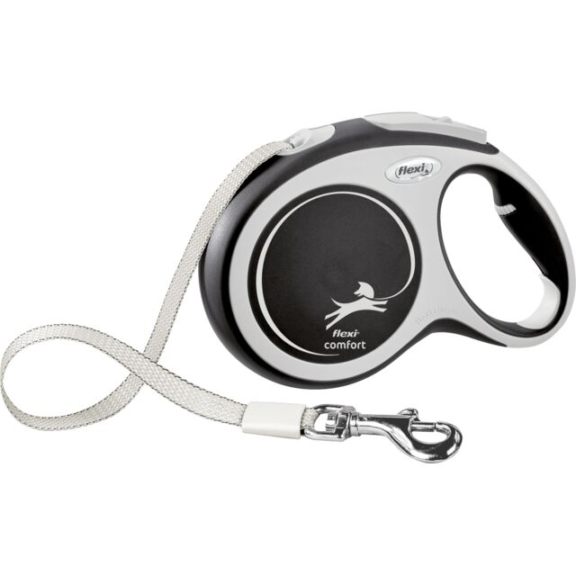 Povodac za pse do 50kg Flexi Comfort 8m black TRIXIE 213701