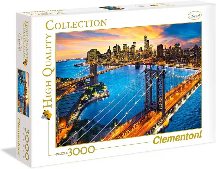 Puzzle slagalica 3000 delova Njujork Clementoni HQC 33546