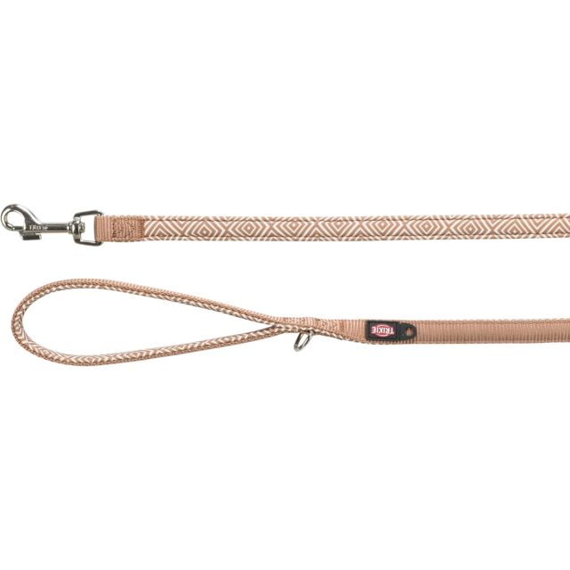 Povodac za pse veličina M-L 1m Premium boho/beige TRIXIE 1987227
