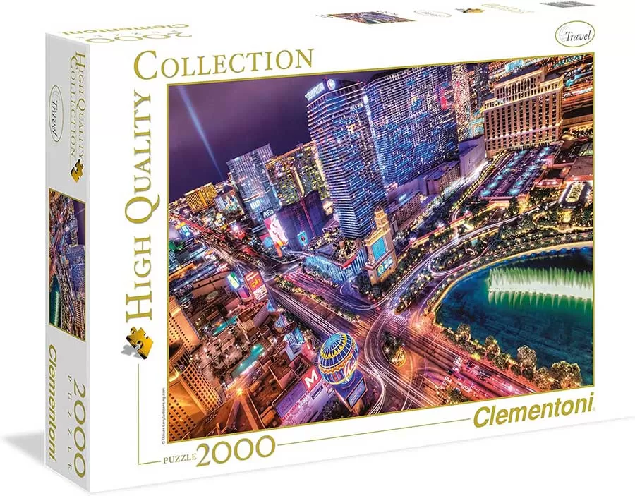 Puzzle slagalica 2000 delova Las Vegas Clementoni HQC 32555