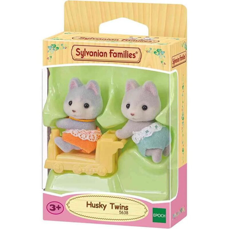 Sylvanian Families - Haski blizanci, set od 2 figurice