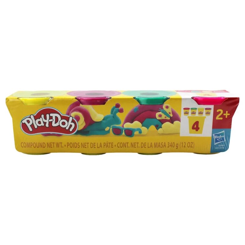 Play-Doh Classic set plastelina za modelovanje – 4 kantice