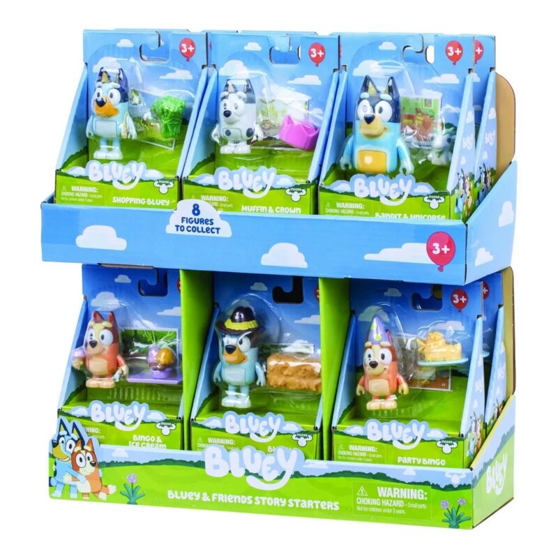 Bluey Story Starter set – figura sa dodatkom, asortiman