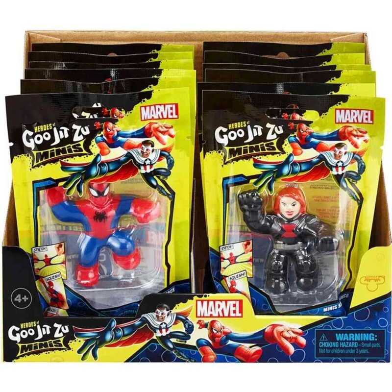 Goo Jit Zu Mini Marvel Heroji - gumena rastegljiva figura