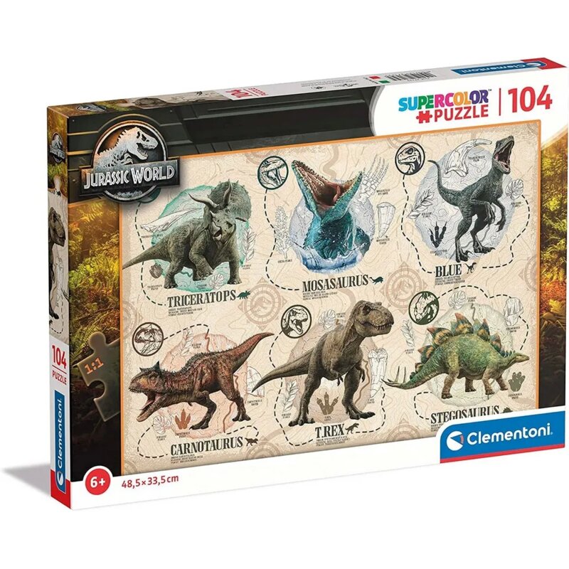 Clementoni Puzzle 104 dela Jurassic World