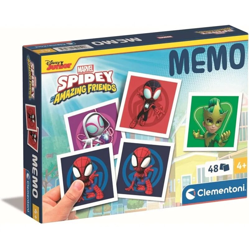 Clementoni Memo Pocket Spidey and His Amazing Friends - igra memorije
