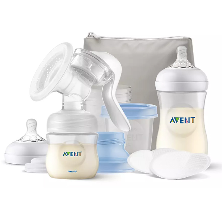 Philips Avent Ručna pumpica za grudi sa bočicama za bebu SCF430/16