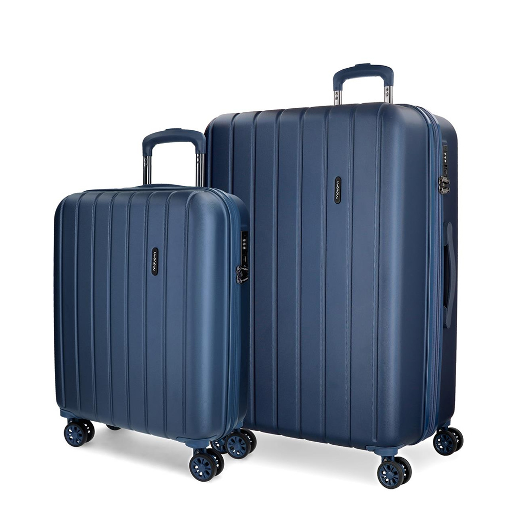 Komplet kofera 55cm-70cm Movom Wood blue 53189