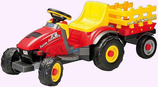 Peg Perego traktor sa prikolicom Farm Animals IGED1066 P0029