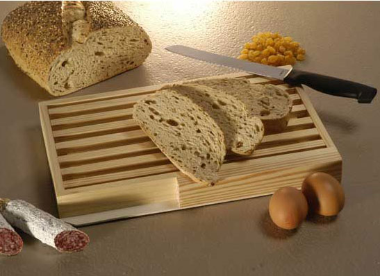 Daska za hleb + poklon nož za sečenje hleba 