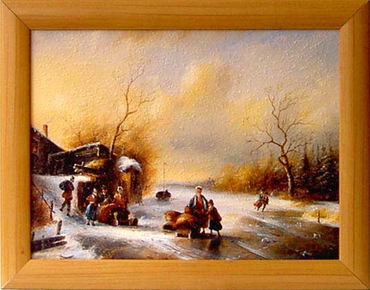 Zimski Pejzaž - 1019 - 30/40 E-3 L/P