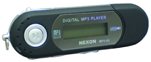 Nexon MP3 Player 4 GB MP3-05 Black