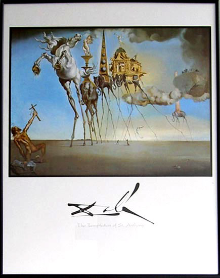 Salvador Dali - The Temptation of st. Anthony - 1022 - 56/71HPLN P 010