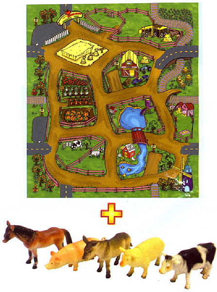 Podna prostirka Farma 70-251