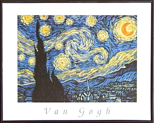 Van Gogh - Starry Night  - 40/50 HPLN