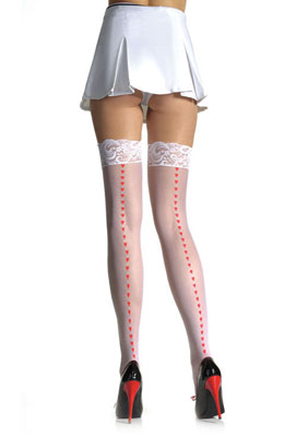 Samostojeće bele čarape