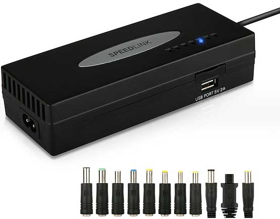 Speed Link Univerzalni Punjač Za Notebook Računare - 120 W
