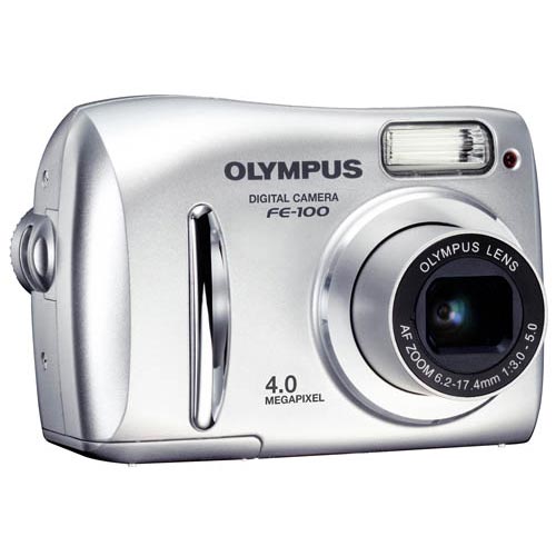 Olympus FE - 100 - digitalni fotoaparat Power Kit (OlympusTorbica + Punjač + 2 NiMH Baterije)